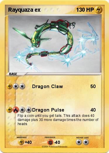 Pokemon Rayquaza ex