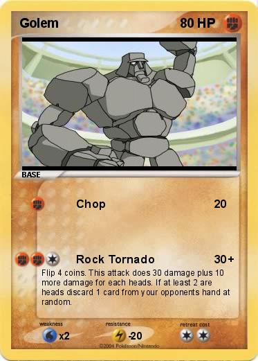 Pokemon Golem