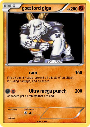 Pokemon goat lord giga