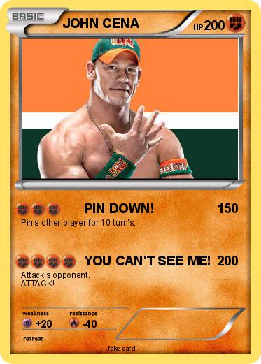 Pokemon JOHN CENA