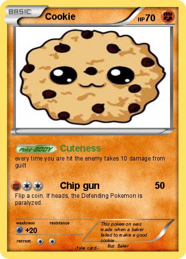 Pokemon Cookie