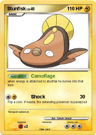 Pokemon Stunfisk