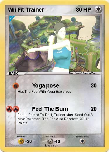 Pokemon Wii Fit Trainer