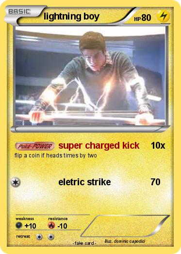 Pokemon lightning boy