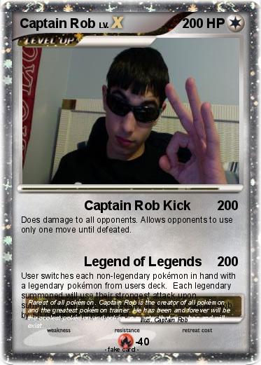 Pokemon Captain Rob