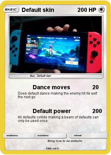 Pokemon Default skin