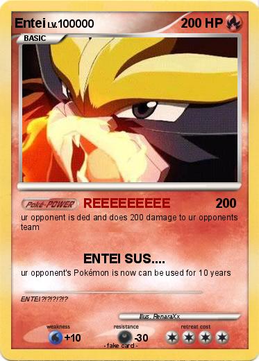 Pokemon Entei