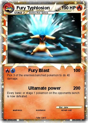 Pokemon Fury Typhlosion