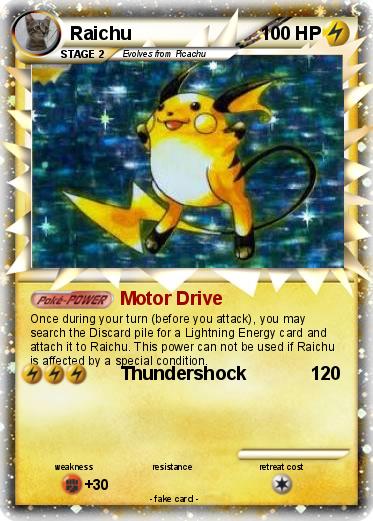 Pokemon Raichu