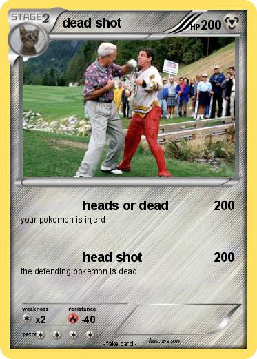 Pokemon dead shot