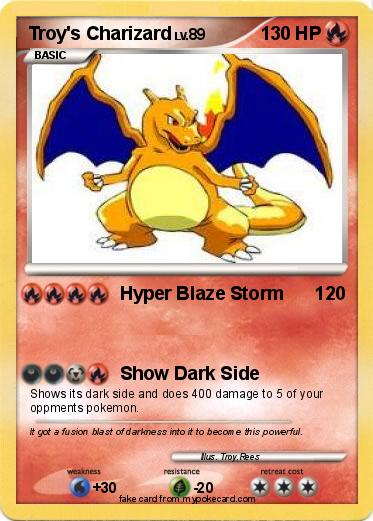 Pokemon Troy's Charizard