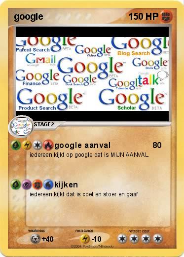 Pokemon google