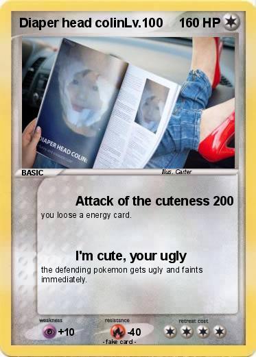 Pokemon Diaper head colinLv.100