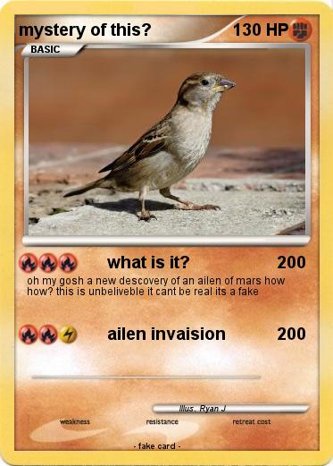 Pokemon mystery of this?