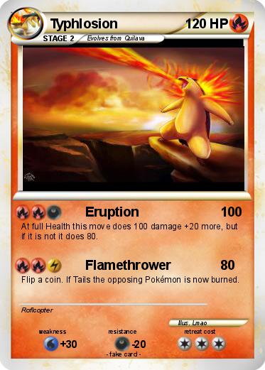 Pokemon Typhlosion