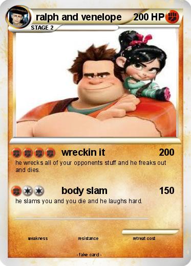 Pokemon ralph and venelope