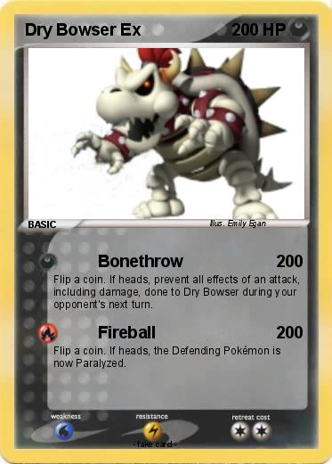 Pokemon Dry Bowser Ex