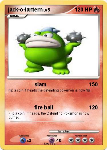 Pokemon jack-o-lantern