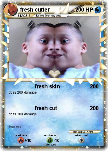 Pokemon fresh cutter