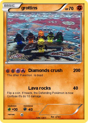 Pokemon grottins