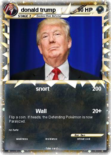 Pokemon donald trump
