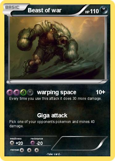 Pokemon Beast of war