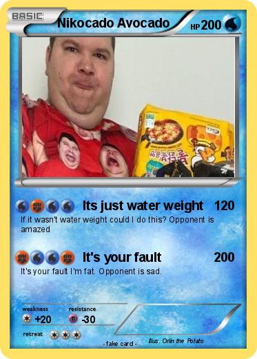 Pokemon Nikocado Avocado