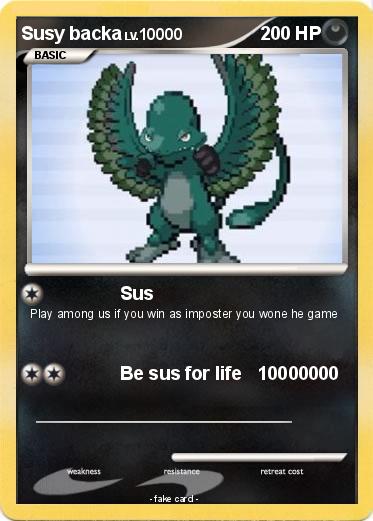 Pokemon Susy backa
