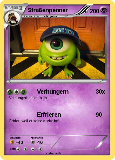 Pokemon Straßenpenner