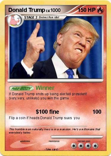 Pokemon Donald Trump