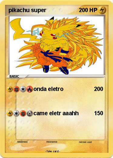 Pokemon pikachu super