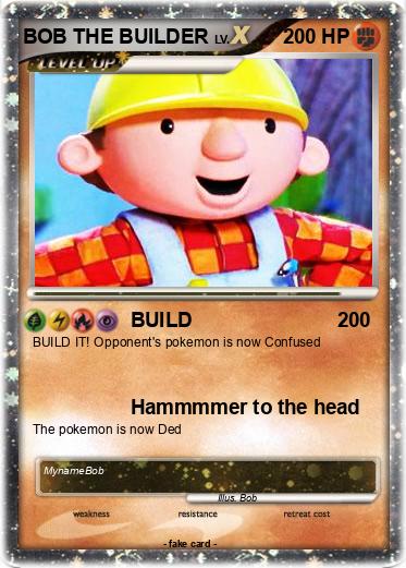 Pokemon BOB THE BUILDER