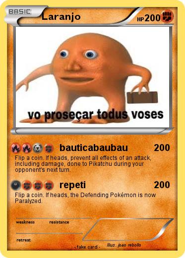 Pokemon Laranjo