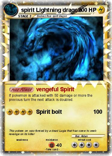 Pokemon spirit Lightning dragon
