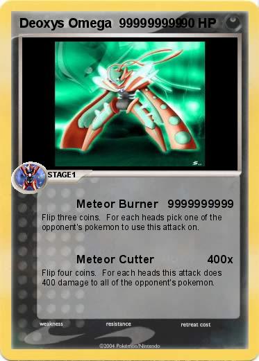 Pokemon Deoxys Omega  999999999