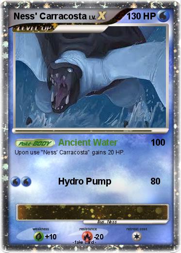 Pokemon Ness' Carracosta