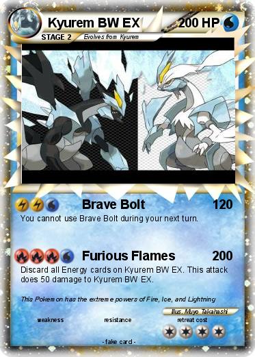 Pokemon Kyurem BW EX