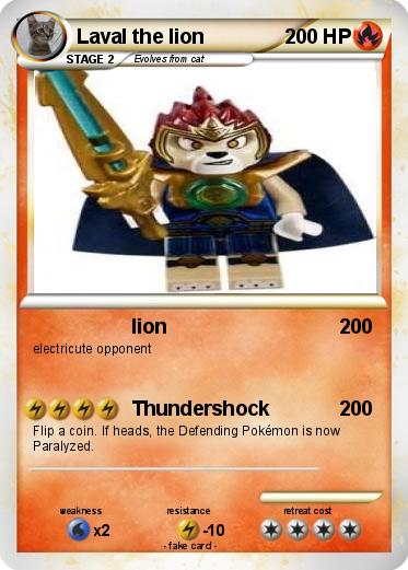 Pokemon Laval the lion