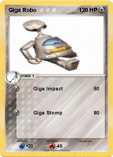 Pokemon Giga Robo