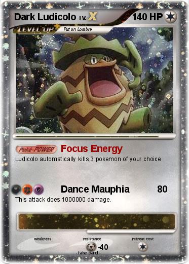 Pokemon Dark Ludicolo