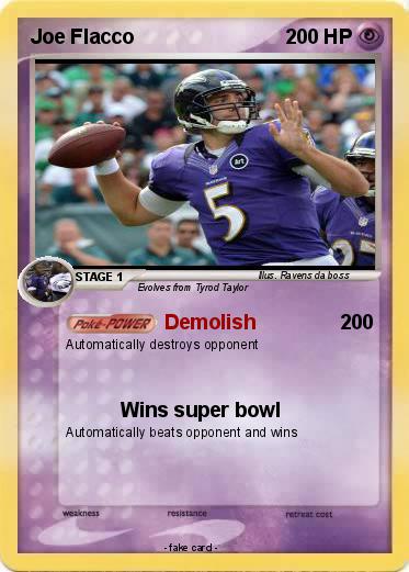 Pokemon Joe Flacco