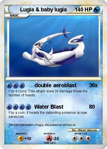 Pokemon Lugia & baby lugia