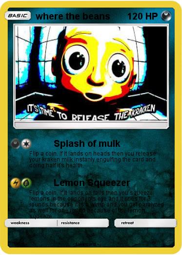 Pokemon where the beans