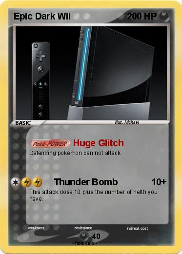 Pokemon Epic Dark Wii