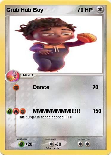Pokemon Grub Hub Boy