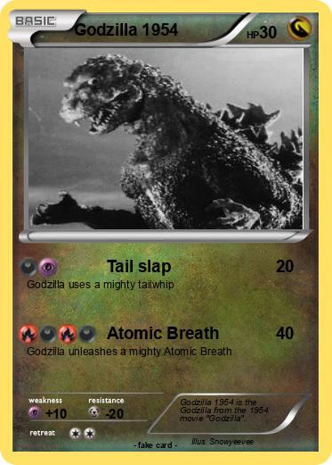 Pokemon Godzilla 1954