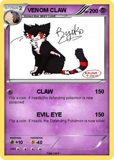 Pokemon VENOM CLAW