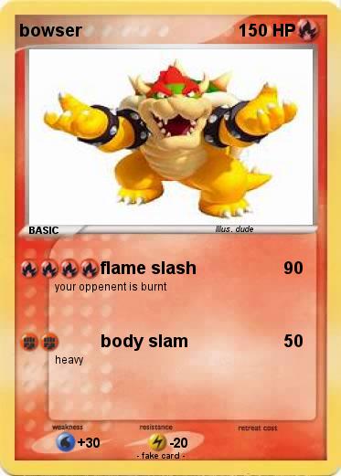 Pokemon bowser