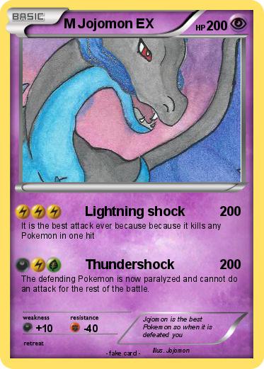 Pokemon M Jojomon EX