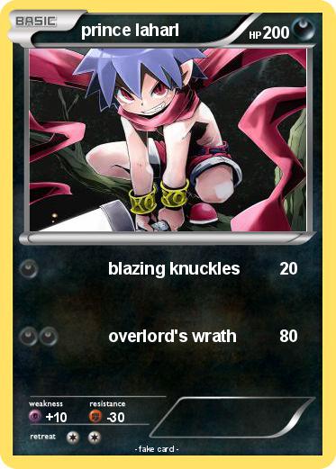 Pokemon prince laharl